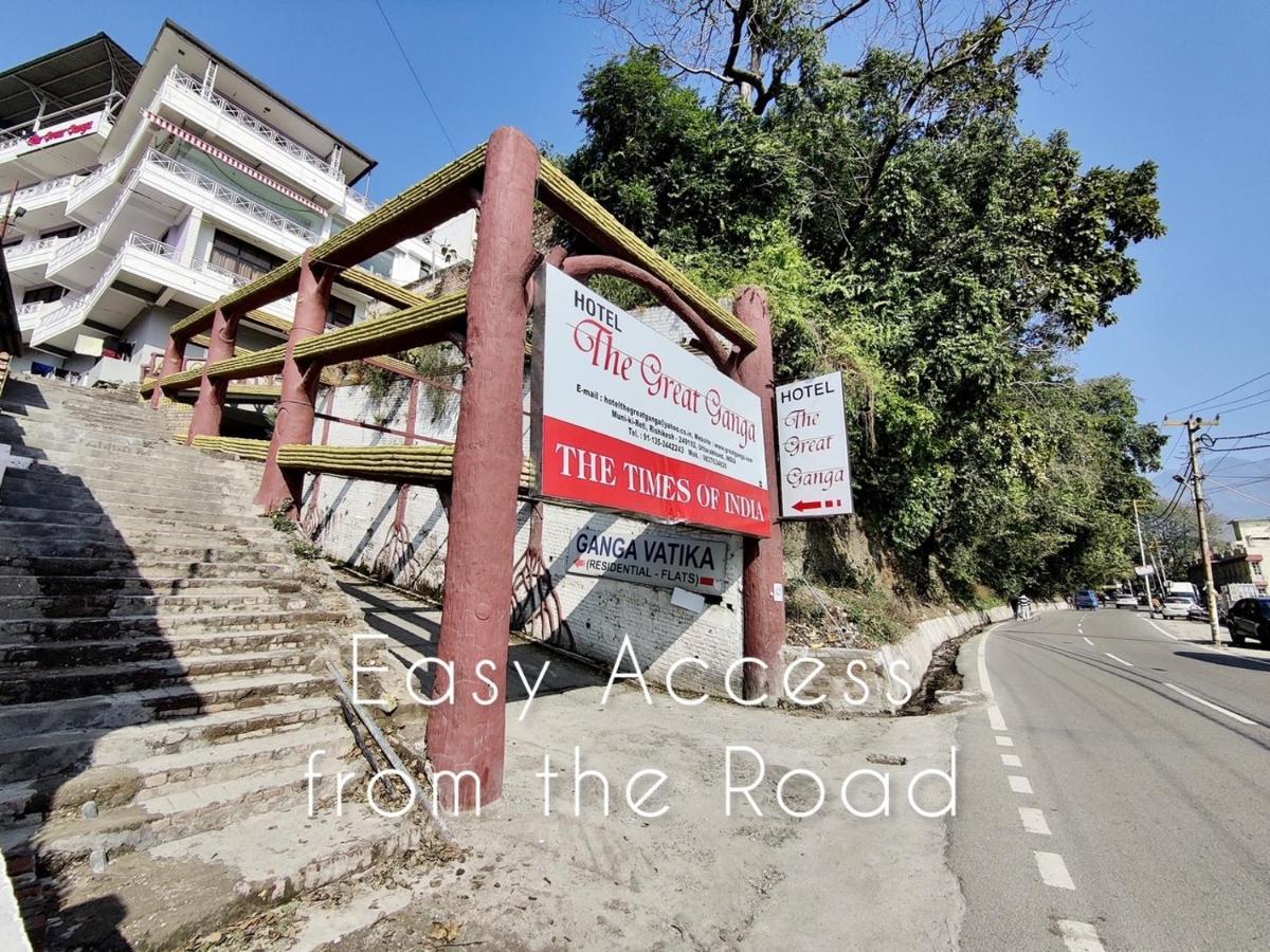 Hotel The Great Ganga Ришикеш Экстерьер фото